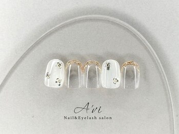 ネイルアンドアイラッシュ アヴィ(Nail and Eyelash A'vi)/ハンド定額デザイン ¥9900