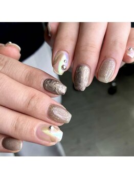 ユノ フィオーレ(Juno fiore)の写真/初めての方にもオススメ☆カラーチェンジもOK♪130種類から選べる定額コース¥5980(ケア込)からご用意★