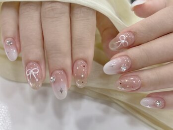 ブラソンネイル(Blossom nail)/可愛いデザイン