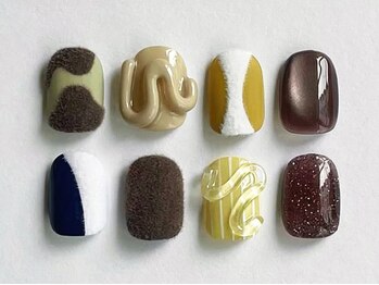 アンルーン(AN.LOOM)の写真/ネイル雑誌掲載の有名サロン！インスタフォロワー数4万人の実力派ネイリストのデザインがあなたの指先に♪