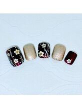 ネイルベース ネイル ケア サロン ミウラ(miura)/フットシェラック定額★8030円