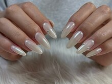 ネスネイル 池袋(Nes.nail)/ホワイトパールネイル