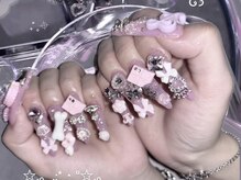 プリンセス(Princess)/ガーリーネイル6700円