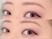 Reni browのトレンド×似合わせの人気メニューをご紹介♪