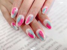 ネイルサロン ヒルズ(nail salon Hills)/ジェルアート￥５５００～