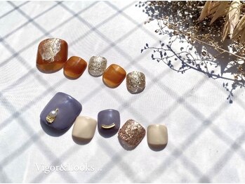 ヴィガー アンド ルックス 白金 目黒(Vigor&Looks)/ニュアンス　ストーン　シンプル