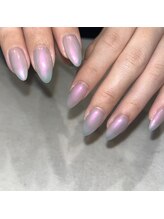 ネイルクイーン(Nail Queen)/オーロラネイル¥5500