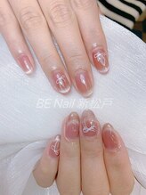 ビーネイル 新松戸(BE NAIL)/可愛いマグネットフレンチネイル
