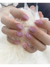 マリヤ(Mariya)/マグネット×桜ネイル