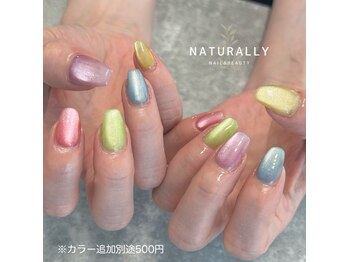 ナチュラリー 新松戸(Naturally)/マグネットネイル