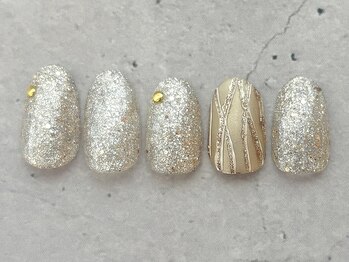 Hand定額 Designネイル