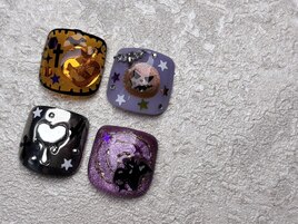 ハロウィンデザイン　フット