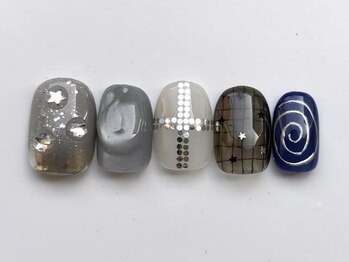 ジェミーネイル イケブクロ(Jemiy nail ikebukuro)/個性派ニュアンス￥10000