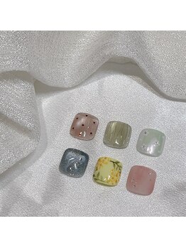 サロン ド ボーテ シュエット (Salon de beaute Chouette)/4月 フット定額デザイン[Miwa]
