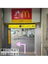 メモト 西中島南方 新大阪(memoto)/西中島南方駅　1番出口