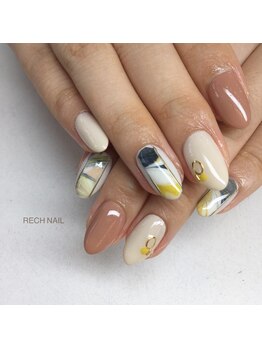 レッシュネイル サロンアンドスクール(RECH NAIL salon&school)/マーブルライン
