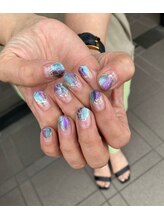 トータルサロン 白べぇーっ プラス/☆梅雨カラーネイル☆