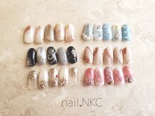 NKC/冬にはずせない雪ネイル