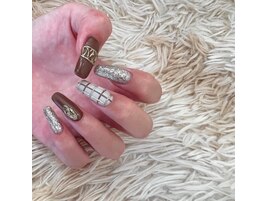 チェックネイル