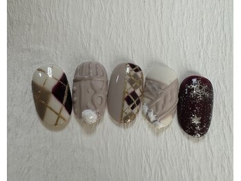 ユメ(YUME)/12月限定冬ネイル★7000円