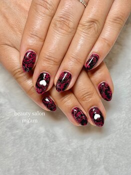 マーム(ma'am)/大人バレンタインネイル