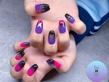 フラッフィーラビットネイル(fluffy rabbit nail)/ベイビーモンスターネイル