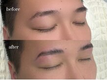 エムズアイブロウ 大和西大寺(M’sアイブロウ)/メンズハリウッドブロウリフト