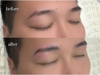 エムズアイブロウ 大和西大寺(M’sアイブロウ)/メンズハリウッドブロウリフト