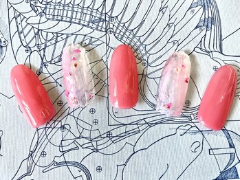 【トレンド】ピンクネイル