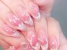 春限定自爪♪チークマグネット桜花びらデザイン