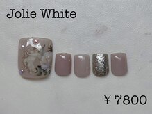 トータルラグジュアリーサロン ジョリーホワイト 綾瀬店(Jolie White)/フット定額デザイン7800円