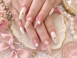 チェックネイル