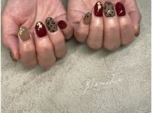 ブランシュ(BLANCHE)/ヒョウ柄ネイル