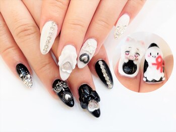 ネイルコレクション ピンク(Nail Collection Pink)/スカルプ放題＋キャラ♪まふまふ