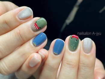 ネイルサロン アージュ(Nail Salon A jyu)/隠れサンタさん♪