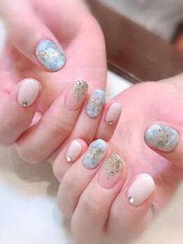 ハーティーネイル hearty nail 溝の口店/定額デザイン￥13000