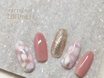 カルフール ロコ ネイル 草加西口店(Carrefour LOCO nail)/トレンド定額コース