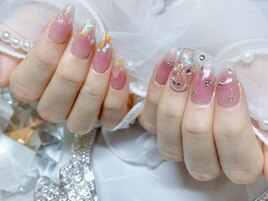 モテ可愛チークネイル♪