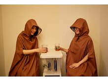 ミージュ(miju.)の雰囲気（よもぎ蒸しも女性に嬉しい専用の個室でお友達同士でできます☆）