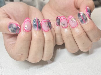 スクレ(Sucre)/海外風*囲みネイル