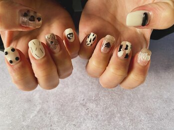 ランテテスマッジ(Rantete smudge)/個性的ネイル