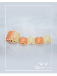 フットネイル：No.10