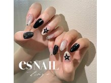 エスネイル 新宿西口店(es NAIL)/black×star