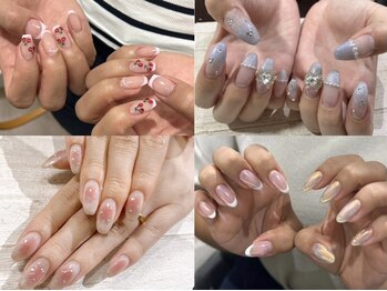 アウラ 新宿西口店(aura)の写真/【時間制サロン15分¥1200】シンプル/トレンド/ニュアンス/個性派/韓国/ワンホン/王道もどんなデザインも♪