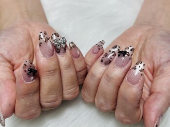 ハニ/レオパードネイル