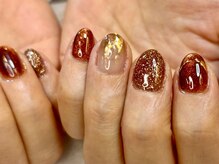 プリモ(PRIMO)/秋ネイル パラジェル/フィルイン