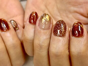 プリモ(PRIMO)/秋ネイル パラジェル/フィルイン