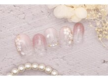 プリッシュ 上野店(prish)/6000円　グラデ　春ネイル