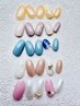 ケア付☆シンプルオフィスネイル ¥4840