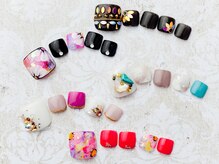 ネイルサロンアンドスクール ミュゲット(mughetto)/フットサンプルチップ